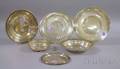 Six Silver Dishes