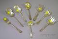Eight Sterling Silver Serving Items