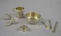 Eight Silver Nursery Items