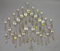 Approximately Thirtyfive Coin Silver Spoons