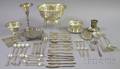 Group of Silver Plated and Sterling Silver Items