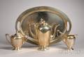 Fourpiece Reed  Barton Sterling Silver Coffee Set