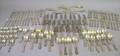 Approximately 123 Piece 800 Silver Italian Partial Flatware Set