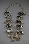 Zuni Inlaid Necklace