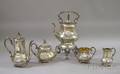 FivePiece Silver Plated Tea and Coffee Service