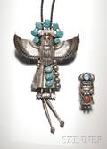 Figural Bolo Tie and Ring