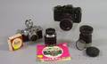 Two Leica Cameras with Lenses