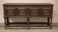 Jacobeanstyle Carved Oak Credenza