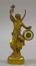 Figural Mantel Clock by Waterbury Clock Company