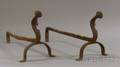Pair of Wrought Iron Andirons