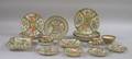 Eighteen Pieces of Assorted Chinese Export Rose Medallion Tableware