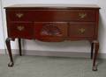 Paine Furniture Chippendalestyle Carved Mahogany Server