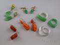 Small Group of Coral and Jade Jewelry