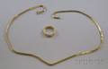 Two 14kt Gold Jewelry Items