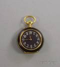 14kt Gold and Diamond Pocket Watch