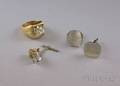 Three Gentlemans Jewelry Items