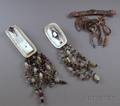 Three Modern ArtistDesigned Sterling Silver Brooches