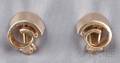Retro 14kt Gold Earclips