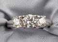 Diamond Threestone Ring