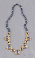 Sapphire and Diamond Necklace Hemmerle