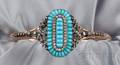 Antique Turquoise and Diamond Bracelet France