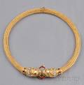 18kt Gold Gemset Necklace Lalaounis