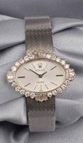 18kt White Gold and Diamond Wristwatch Rolex