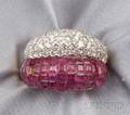 18kt Gold Ruby and Diamond Ring