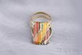 ArtistDesigned 18kt Gold and Enamel Ring Piero Dorazio