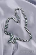 Freshwater Pearl and Tourmaline Necklace Cynthia Wolff