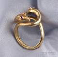 18kt Gold Snake Ring