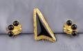 18kt Gold and Onyx Suite