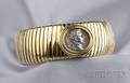 18kt Tricolor Gold and Ancient Coin Bracelet Bulgari