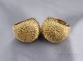 Pair of 18kt Gold Rings Van Cleef  Arpels