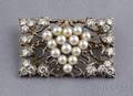 Cultured Pearl and Diamond Brooch M Buccellati