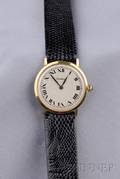 18kt Gold Wristwatch Cartier