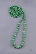 Jadeite Bead Necklace