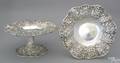 Pair of S Kirk  Son Co silver compotes