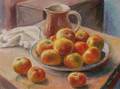 Ben Carr American 18831978 Still Life with Peaches