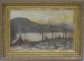 Two Framed American School Landscapes