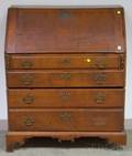 Chippendale Cherry Slantlid Desk