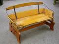 Ironmounted Pine Wagon Bench