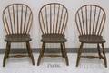 Six Windsor Bowback Side Chairs
