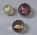Three Sulfide Glass Marbles