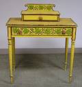 Painted and Decorated Federal Pine Dressing Table