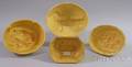 Four Yellowware Culinary Molds
