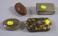 Four Assorted Snuff Boxes