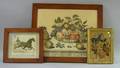 Five Framed Decorative Items