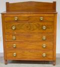 Empire Pine and Mahogany Veneer Bureau