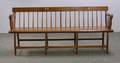 Windsor Maple and Pine Rodback Deacons Bench